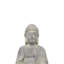Sculpture de Bouddha en céramique avec sculptures gravées et détails en relief-982372239-982372238