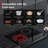 GASLAND 21 in. 2 Elements Smooth Surface (Radiant) Electric Cooktop in Black, ETL Certified