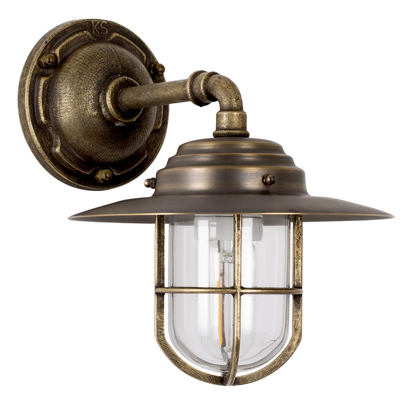 Baywood 28cm H Outdoor Barn Light