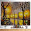 Empty Autumn Street - reproduction d'art-35119964-35119974
