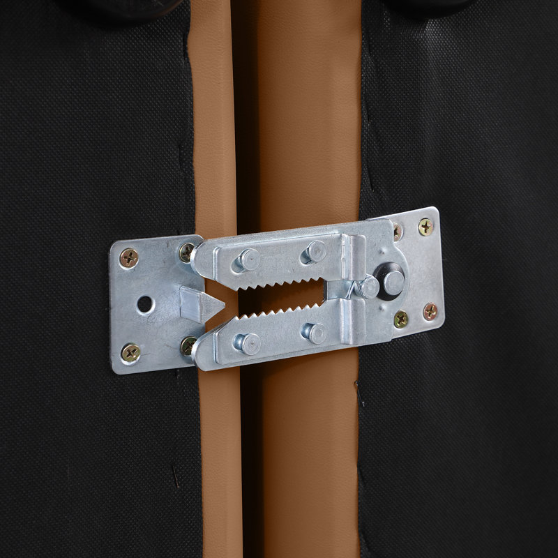 Canapé modulaire en similicuir 6 pièces Itala, Cuir cognac végétalien