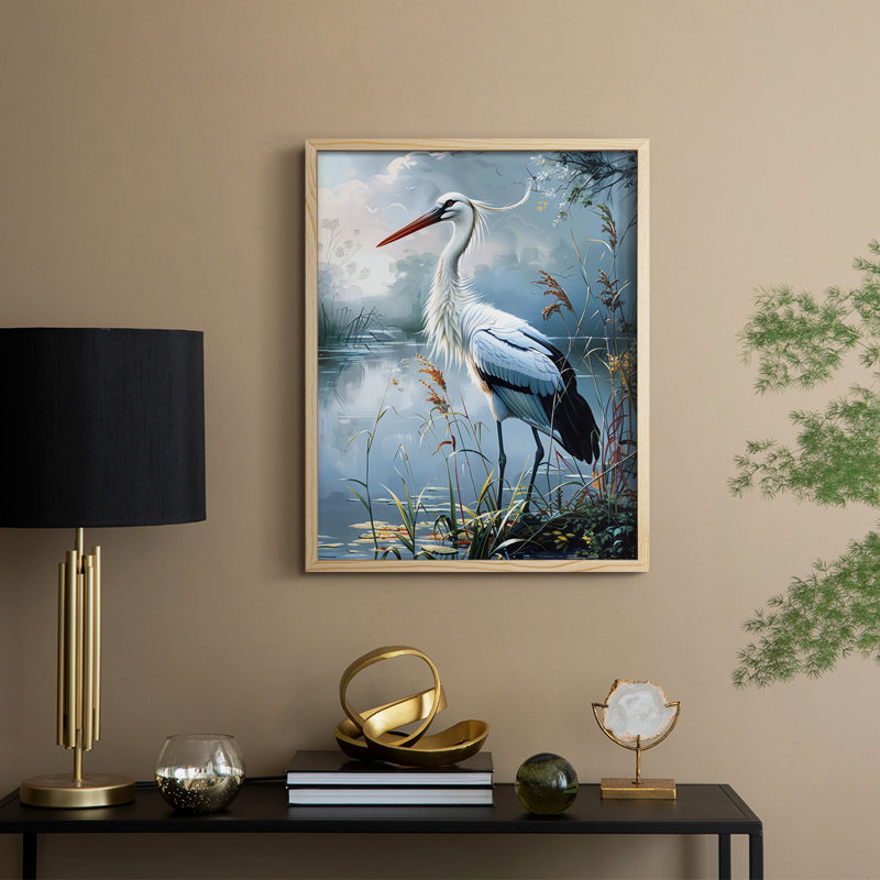 ANIMALS Series XCV, reproduction encadrée - bois massif, H 11 po x l 9 po