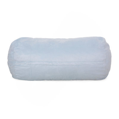 Housse en microfibre de 8 pieds en microfibre - Housse confortable et élégante pour le yoga avec fermeture à glissière sécurisée Noyau en mousse durable de couleur moderne pour salon et chambre à coucher