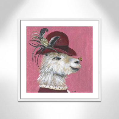 Art sur toile llama