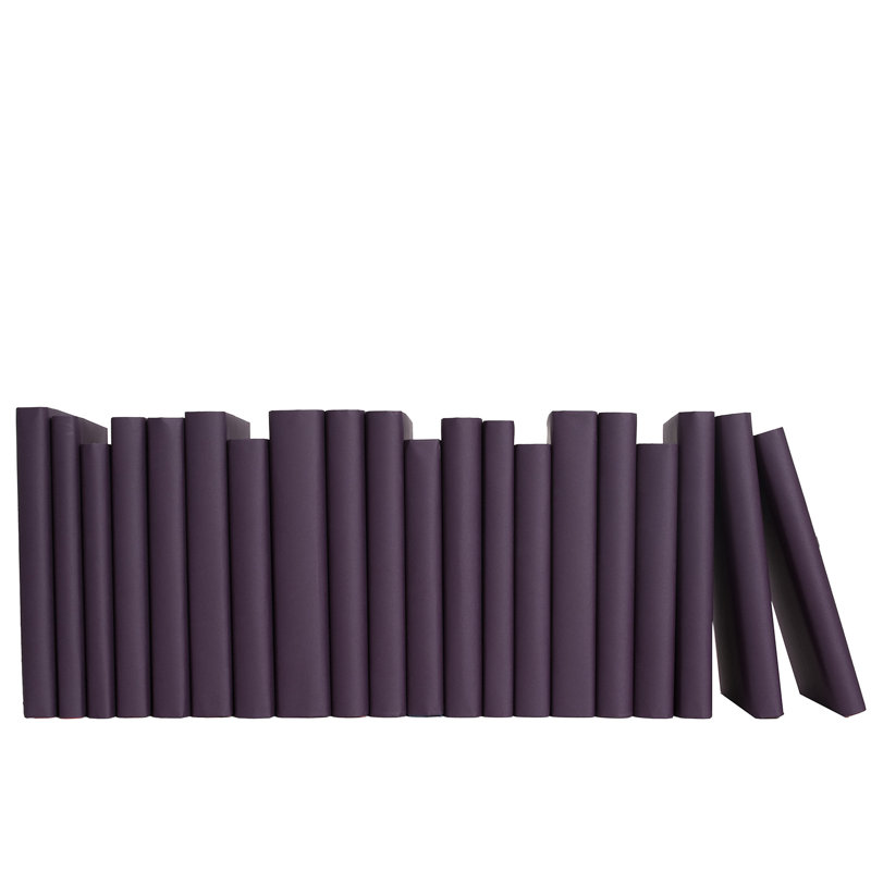 Livres décoratifs - Livres sur papier - Livres mauves au pied, Violet