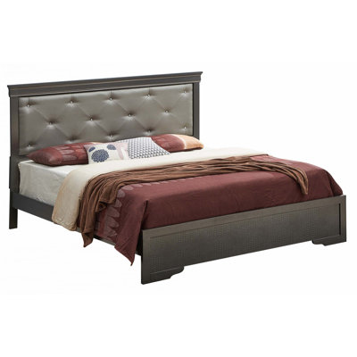 Bed Frame with Light(Only Bed)