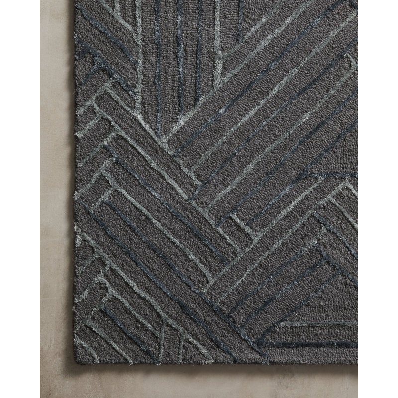 Dellon Wool Geometric Indoor Rug, Runner 2'3" x 7'6"