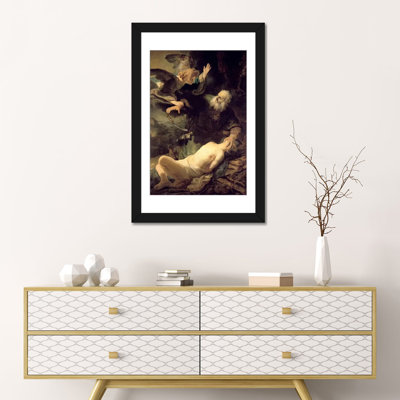 " The Sacrifice Of Abraham, 1635 " by Rembrandt Van Rijn