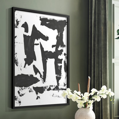 «Abstract Abstract», reproduction encadrée - prêt à accrocher