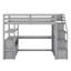Lit mezzanine simple avec bureau et tablettes-1499608166