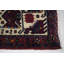 Tapis unique en laine noué à la main de style crème des années 1980 2 pi 8 po x 4 pi 2 po Jakaria
