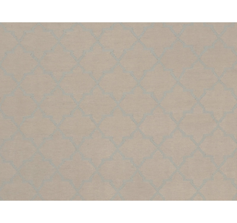 Geometric Area Rug in Brown