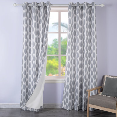 Brigida Room Darkening Curtain Pair
