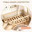 Solid Wood Toddler Bed, Twin Kids Floor Bed, Montessori Floor Bed with Guardrail, Easy Assemble Toddler Floor Bed for Kids, Natural