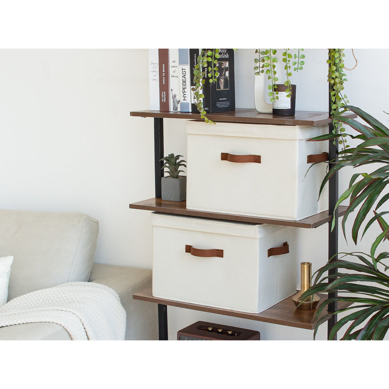 Closet Storage Bins, Cream