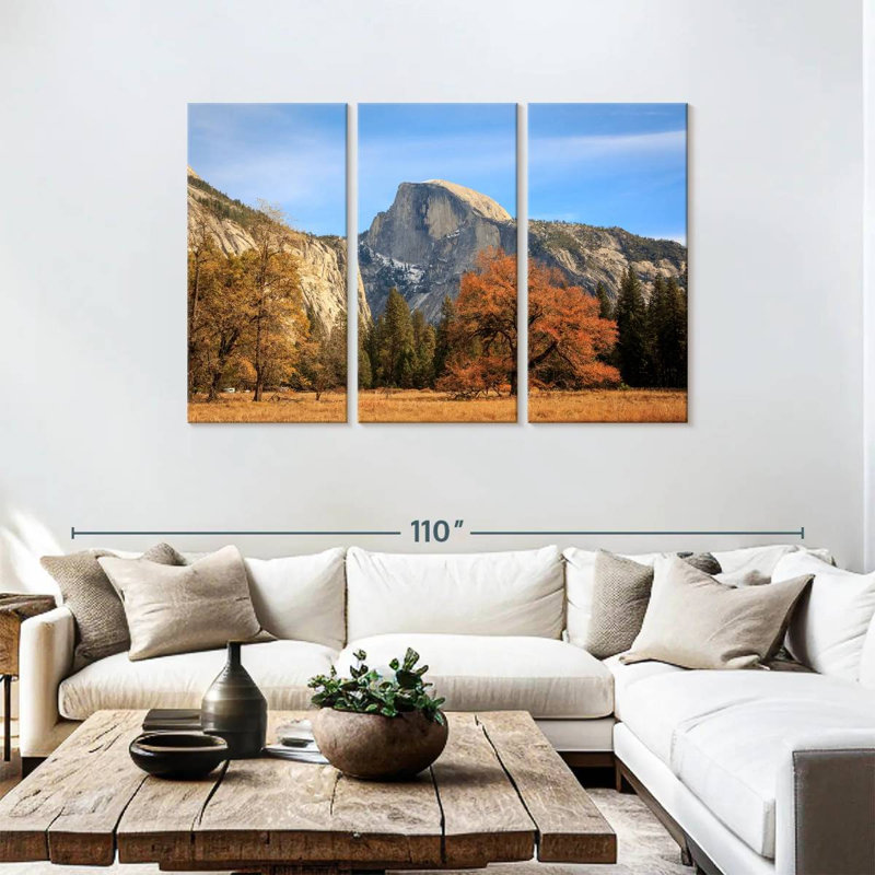 Feuillage d'automne Alvord Yosemite, H 48 po x l 74 po