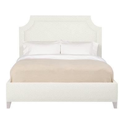 Audrey/Asher Queen Upholstered Low Profile Panel Bed