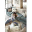Free Your Soul Wool Striped Area Rug in White/Gray-67144657
