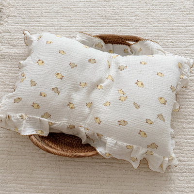 Taie d'oreiller mignonne en coton pour enfants