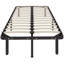  4ft6 Double Bed Frame, Metal Platform Bed Frame with 28 Wood Slats-442648175