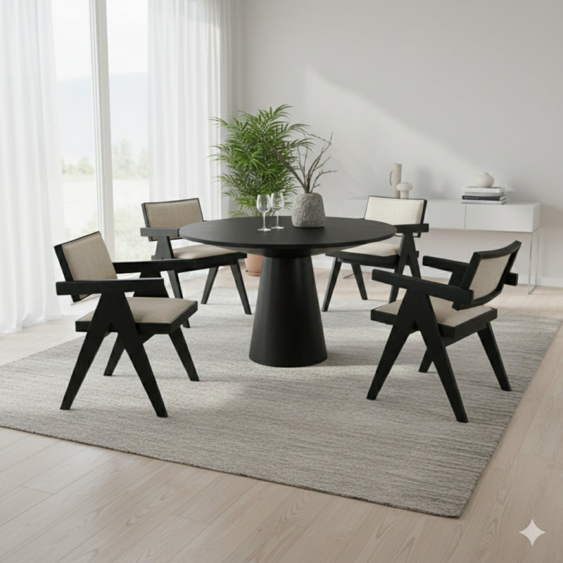 Ensemble de salle à manger L 47 po x l 47 po Bili