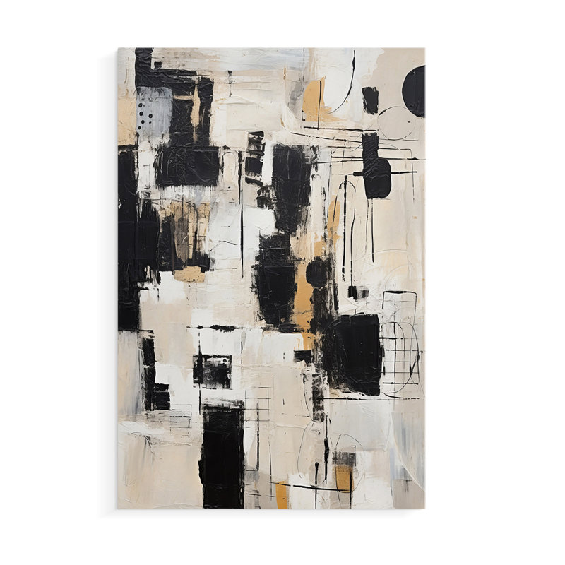 Série ABSTRACT CCDCLxxx - Impression sur toile seulement - NON CADRE, H 12 po x l 8 po
