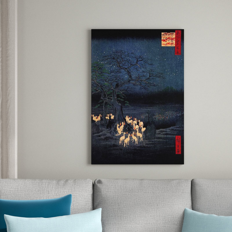 Hiroshige Utagawa - Wrapped Canvas Print