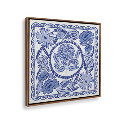 «Bleu Reverie VI» par Laura Marshall, reproduction d'art sur toile