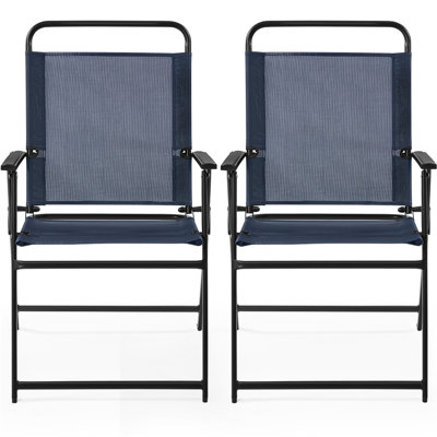 Foldable Outdoor Patio Dining Armchair
