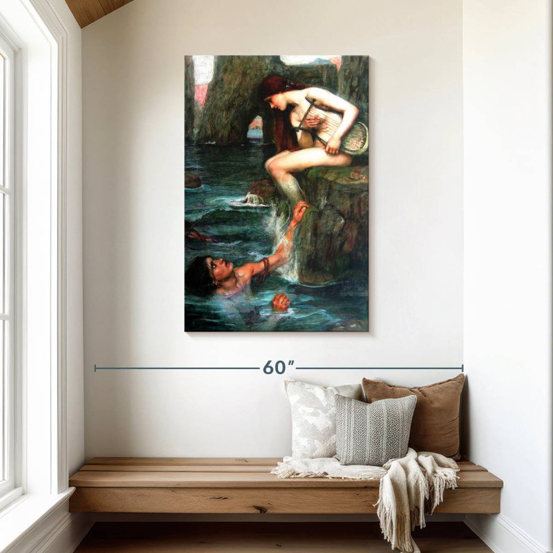 Kelan The Siren, 45" H x 30" W