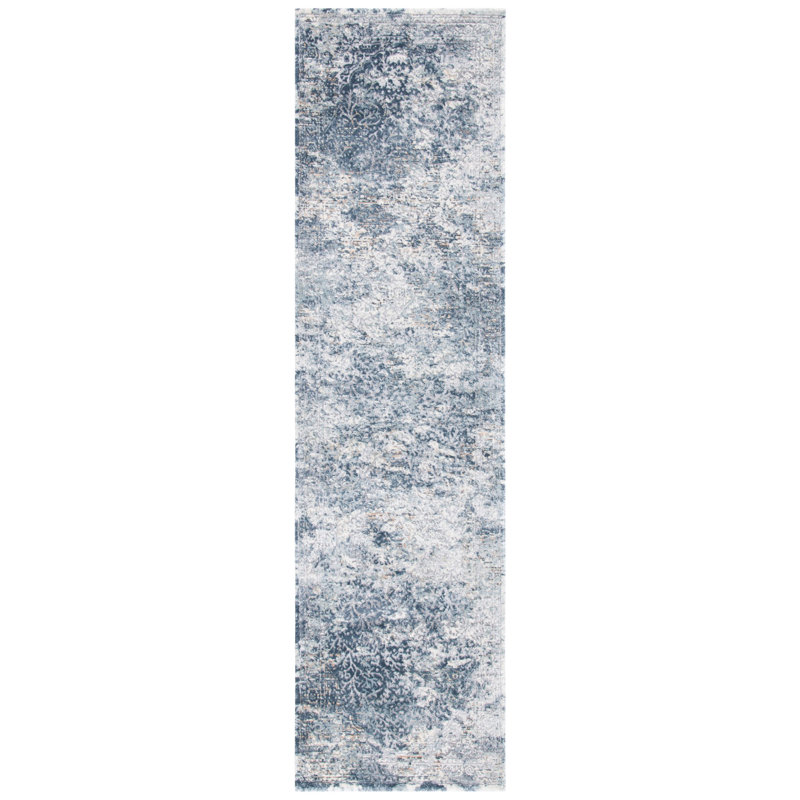 Martha Stewart Performance Abstract Rug, Runner 2'2" x 8'