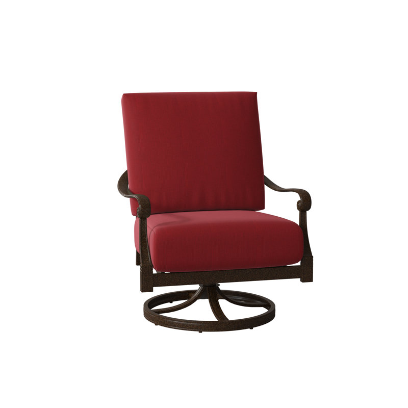 Chaise à bascule Wiltshire, Étain, Denver Scarlett Sunbrella®