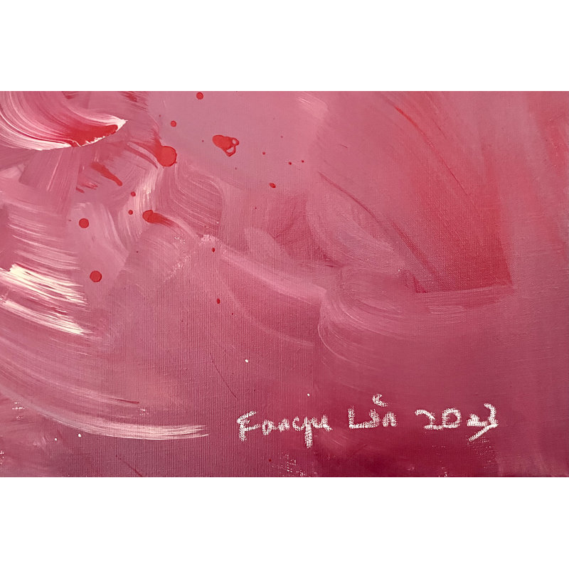 Romance by Fanyu Lin - 2 Piece Wrapped Canvas Painting