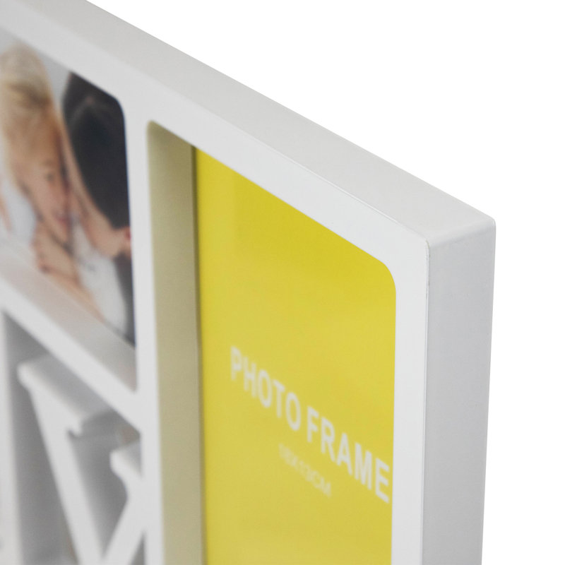 Cadre photo rectangulaire à suspendre 28,75 po, Blanc