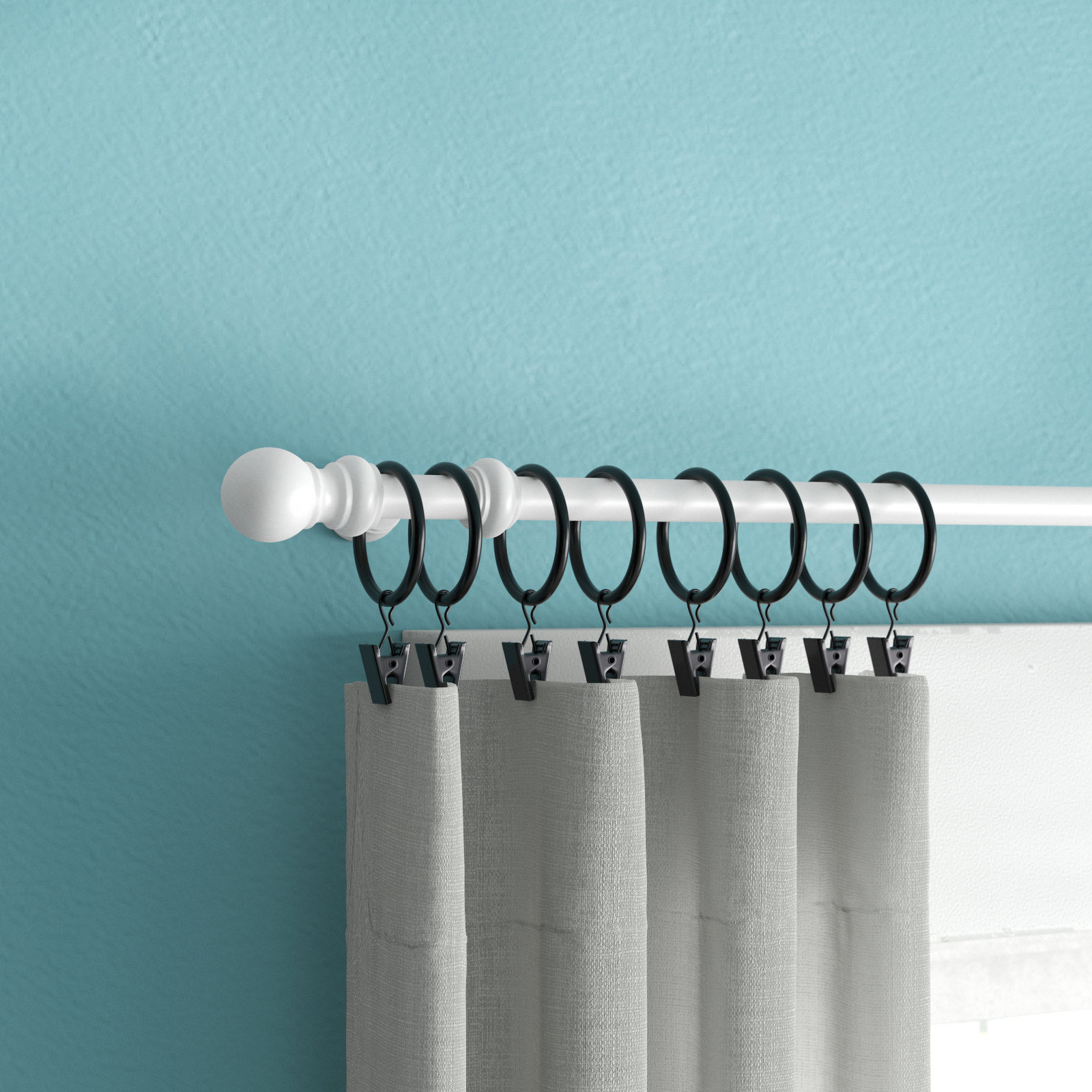 4 Ways to Use Shower Curtain Rings to Organize Your Closet - LIFE,  CREATIVELY ORGANIZED
