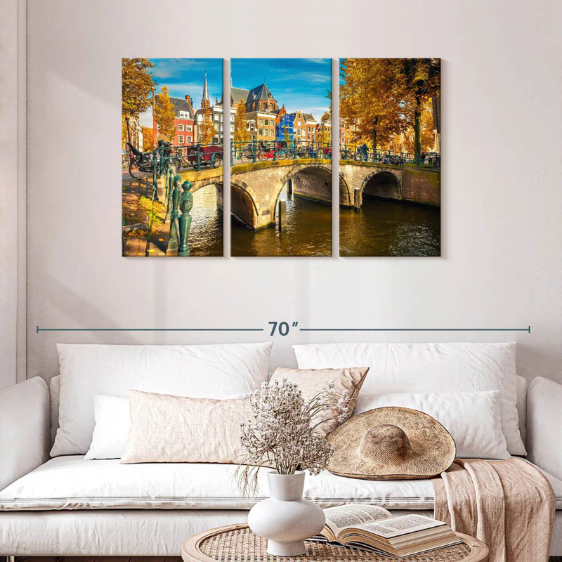 Pont Sirci à Amsterdam, H 28 po x l 45 po