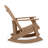 Harada Outdoor Adirondack Rocking Chair HIPS All Weather Oversized Plastic Patio Chair Rocker-96923062