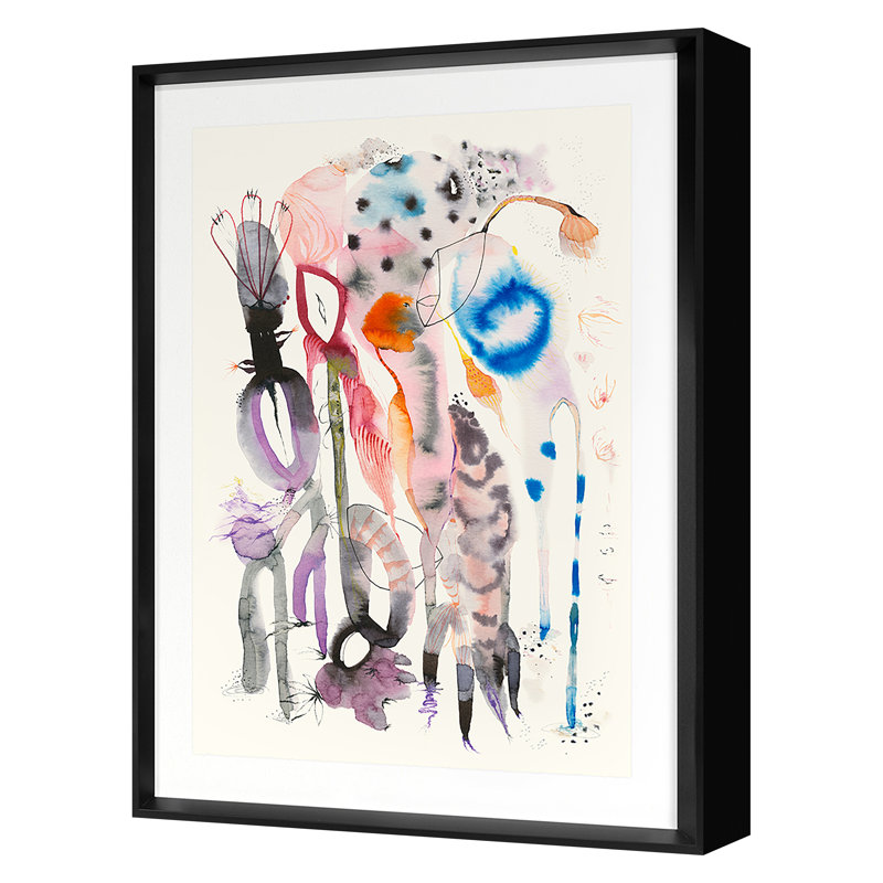 Untitled 8 Print by Suyao Tian, Black, 24" H x 18" W