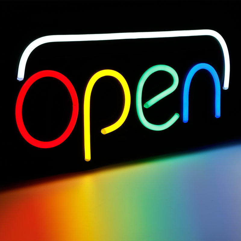 19.7" x 9.8" LED Open Sign