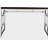 Martha Office Workspace Desk MDF/Chrome In Brown