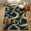 Tapis noir Mid Mid Century Modern-131352227