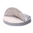 Faux Sheepskin Round Hooded Orthopedic Dog Bed-1941309780-1941309786