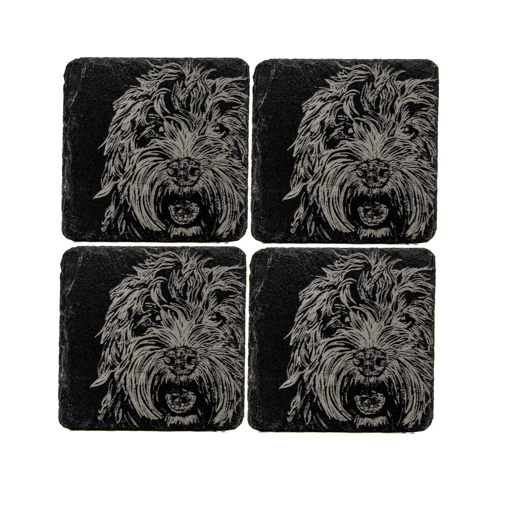 Square 4 Piece Coaster Set