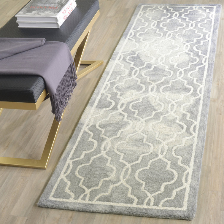 Ruthe Hand Tufted Wool Geometric Rug
