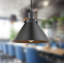 Luminaire suspendu conique 1 lumière Stonecrest-1923000571-1923000569-1923000556