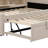 Modern Upholstered Daybed with Trundle, Storage Shelves, USB  and Outlet