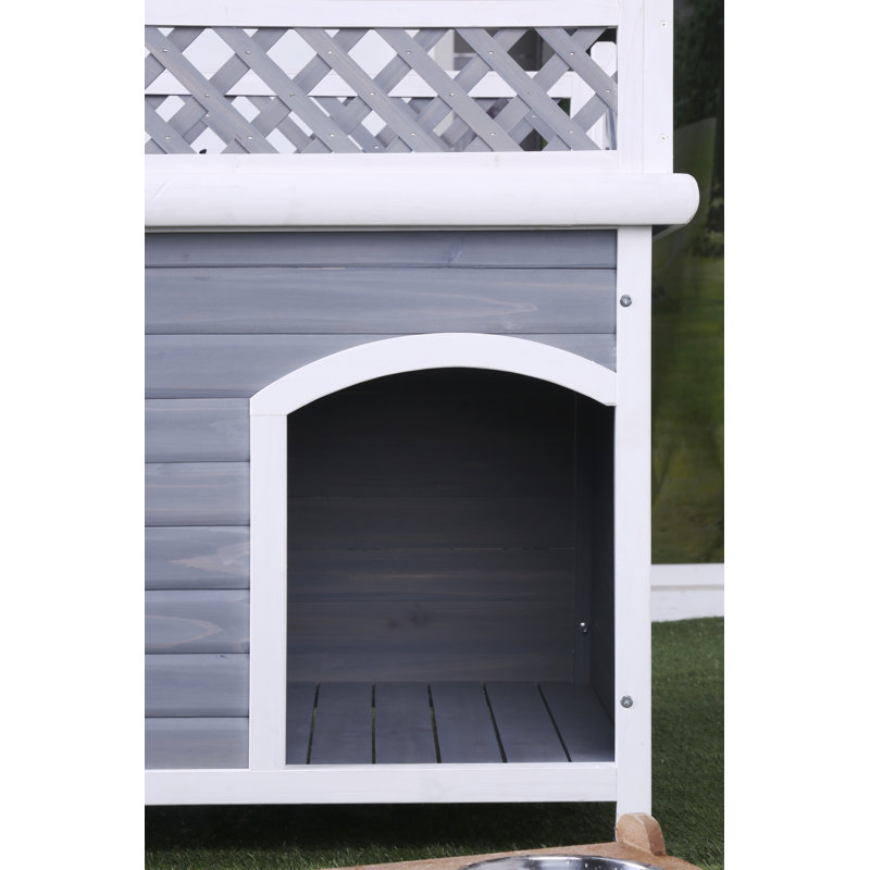 Olivar Wood Insulated Dog House