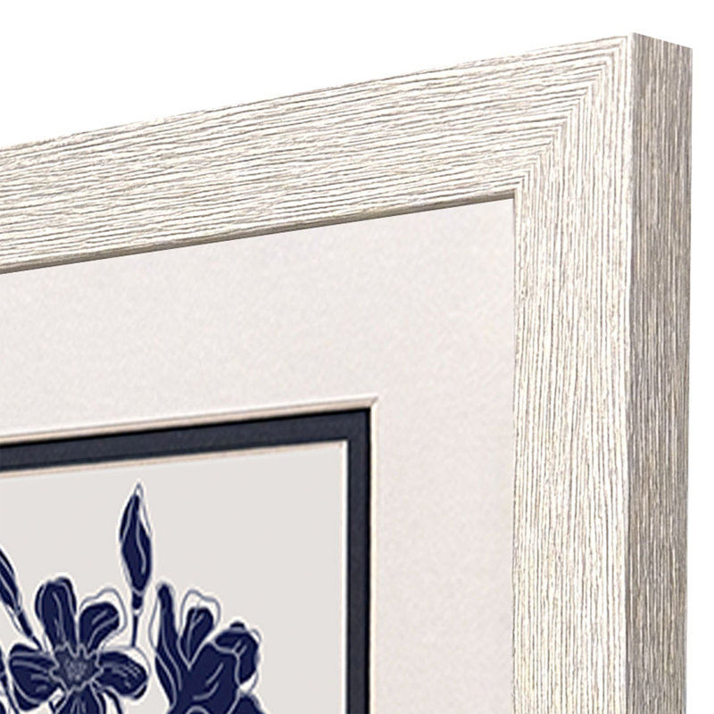 Indigo Botanic Framed Art