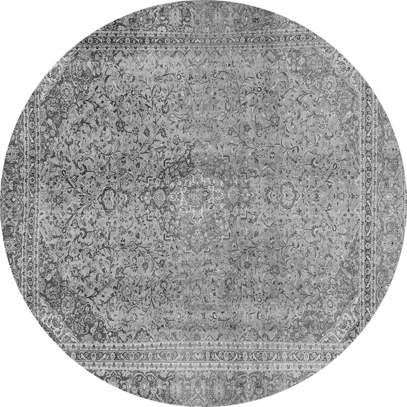 Jacksonwald Performance Oriental Indoor Rug, Round 8'