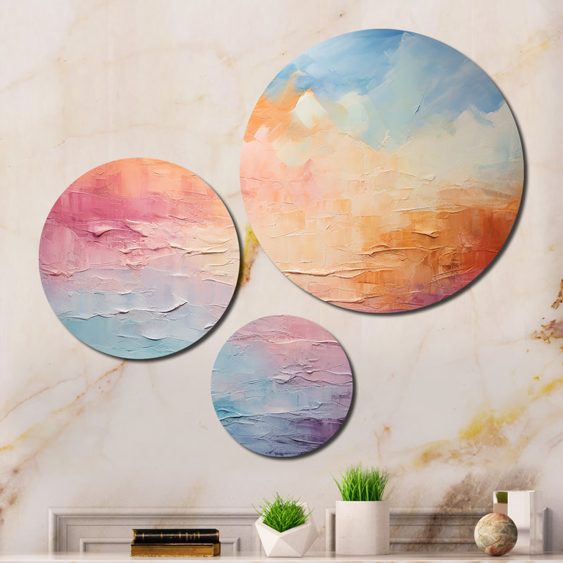 Ensemble de 3 décorations murales 3 nuages